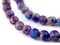 The Bead Chest Galaxy Sea Sediment Jasper Beads (8mm): Organic Gemstone Round Spherical Energy Stone Healing Power Crystal for Jewelry Bracelet Mala Necklace Making